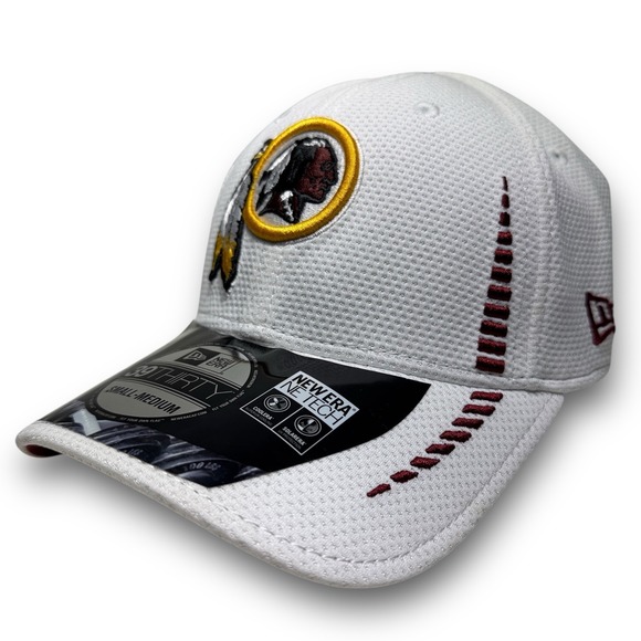 New Era 39Thirty Washington Redskins Flex Fit Hat S/M On Field Training Cap NWT